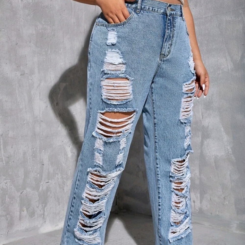 Jeans w/rips